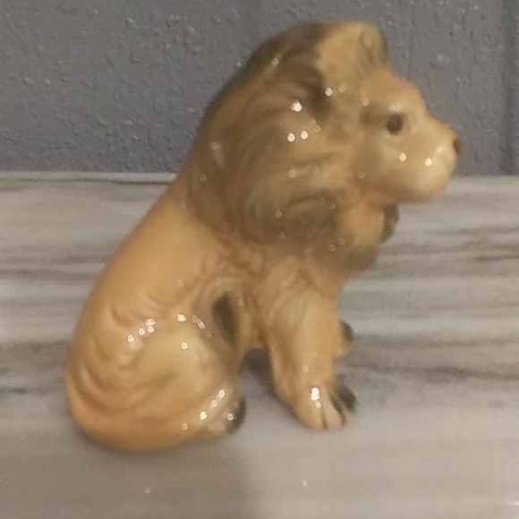 Vintage Bone China Lion Figurine - Picture 5 of 7
